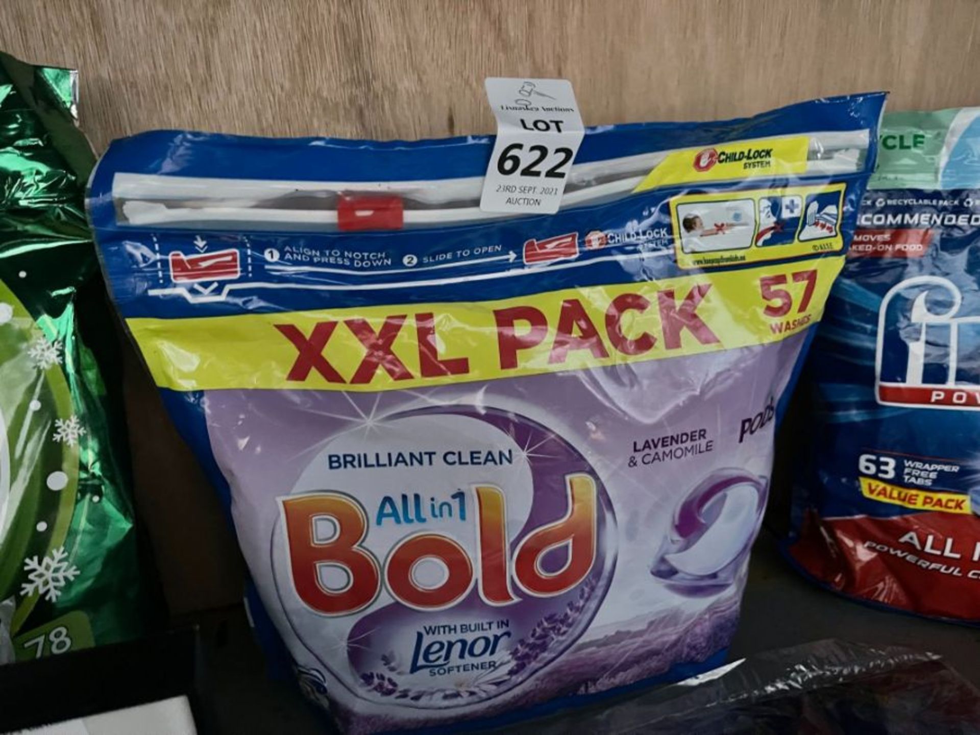 PACK OF BOLD ALL-IN-ONE WASH TABS