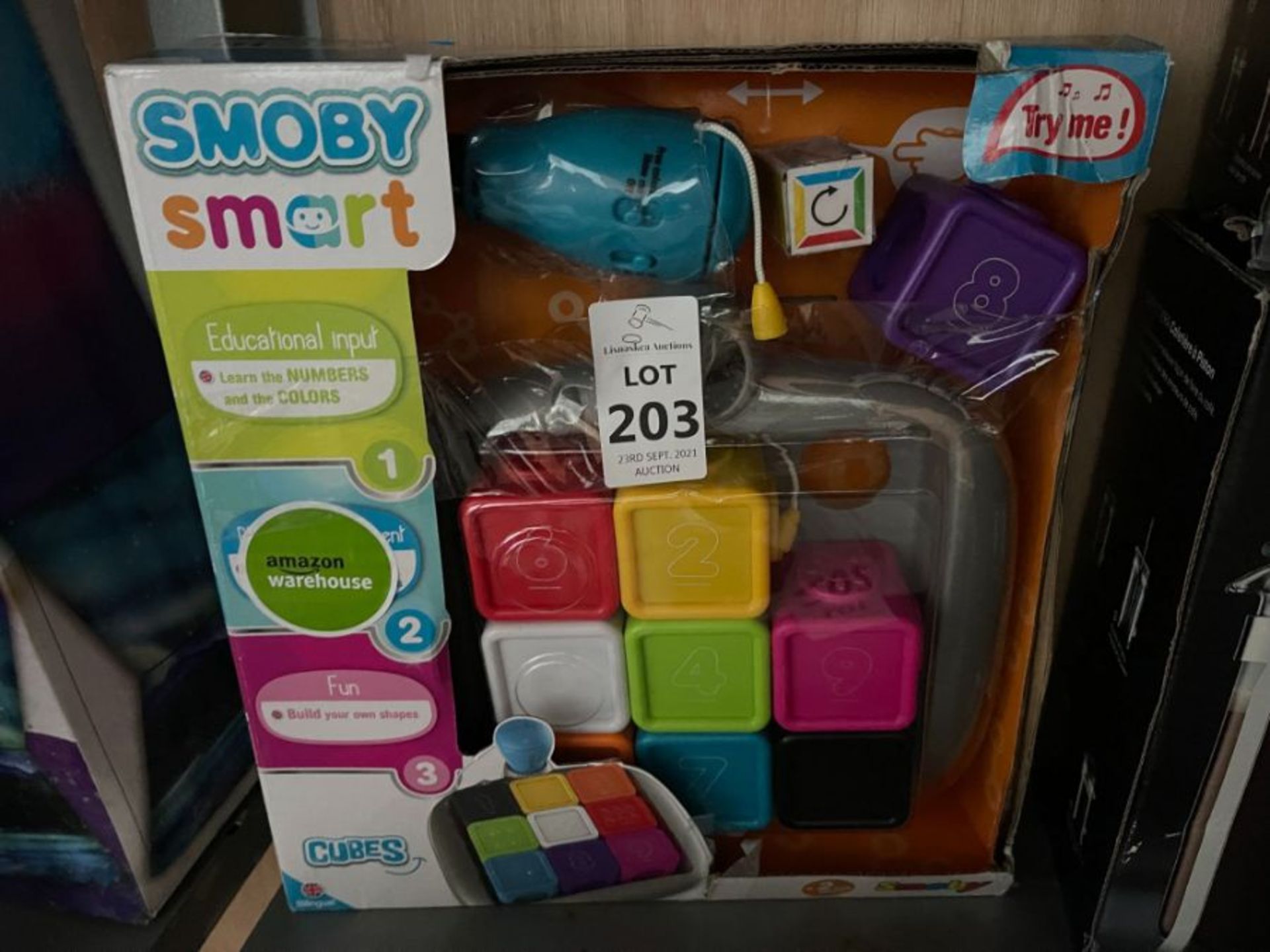 SMOBY SMART EDUCATIONAL CUBES GAME