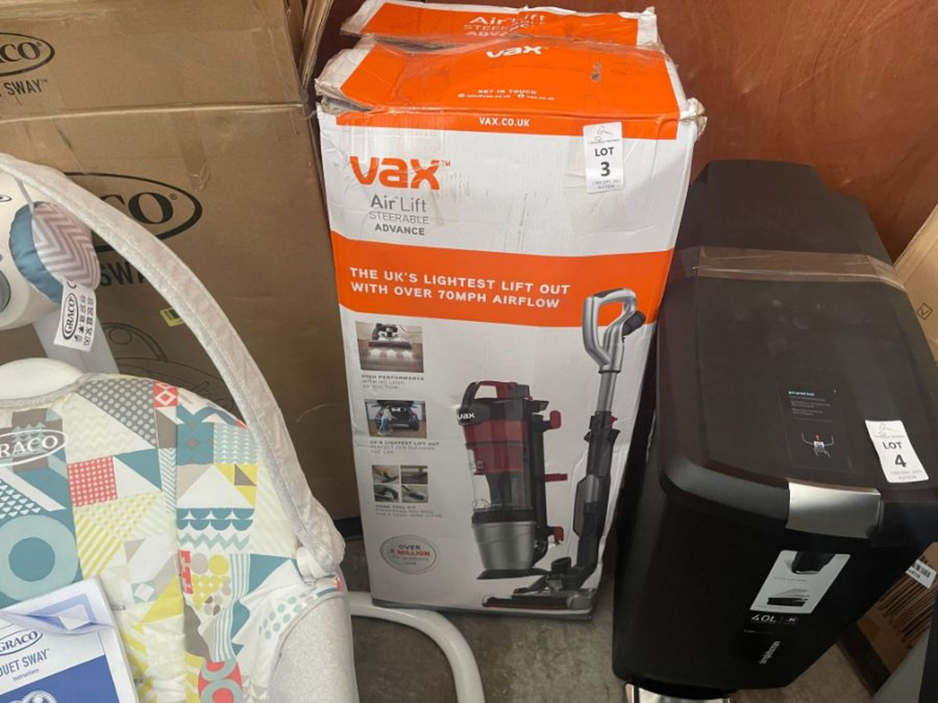 VAX AIR LIFT STEERABLE ADVANCE UPRIGHT VACUUM