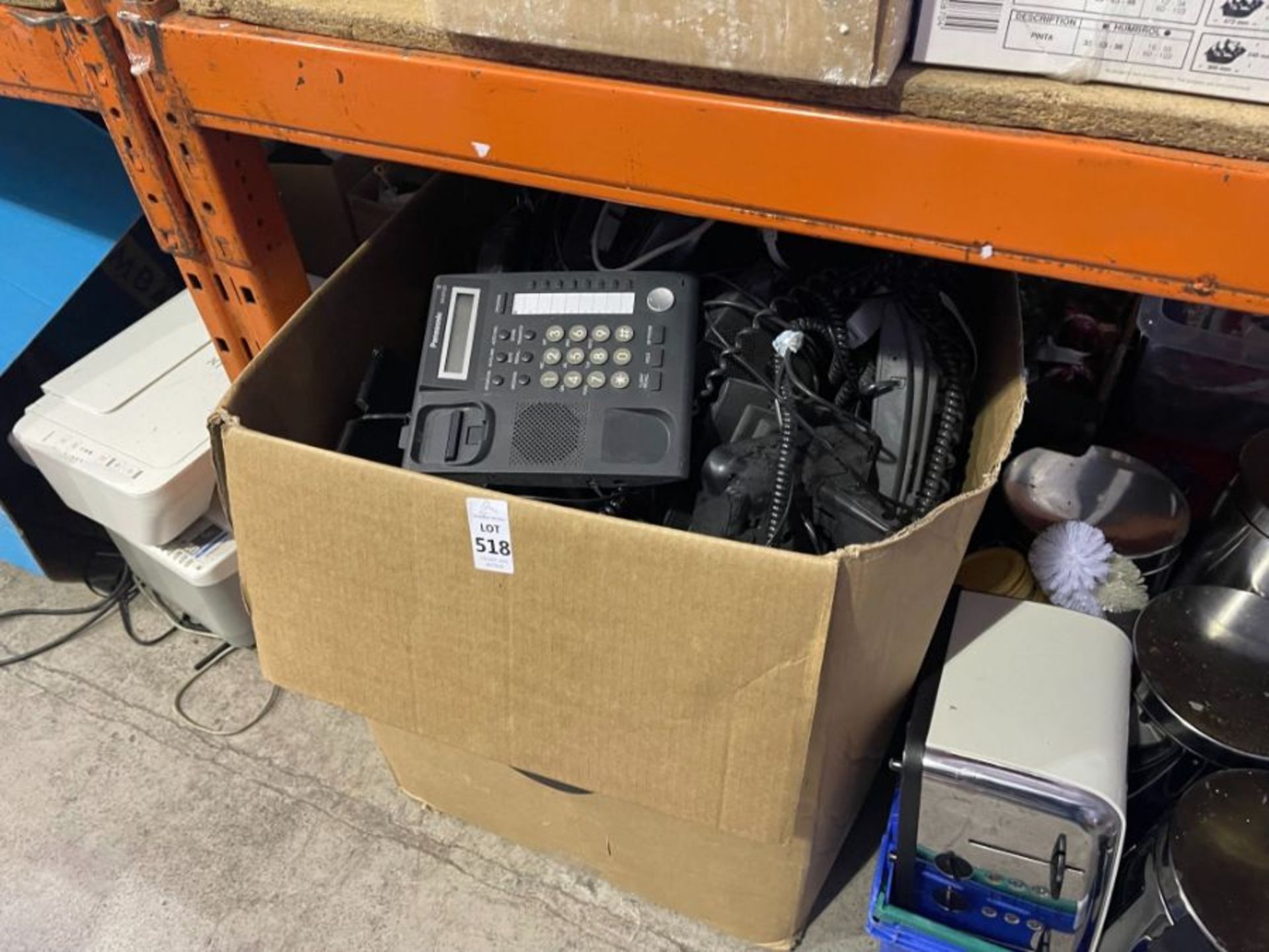 BOX OF TELEPHONES