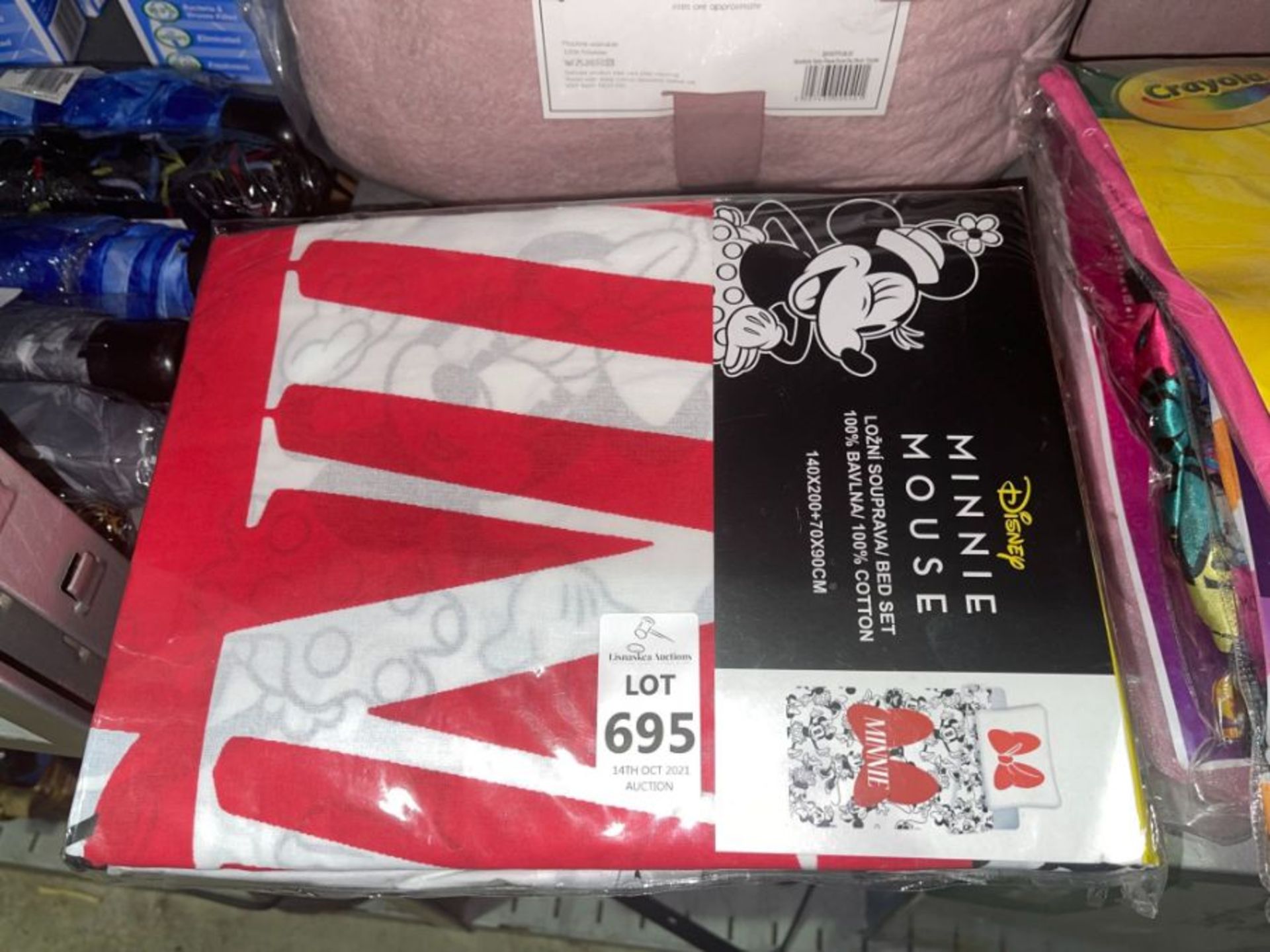 2X DISNEY MINNIE MOUSE BED SETS