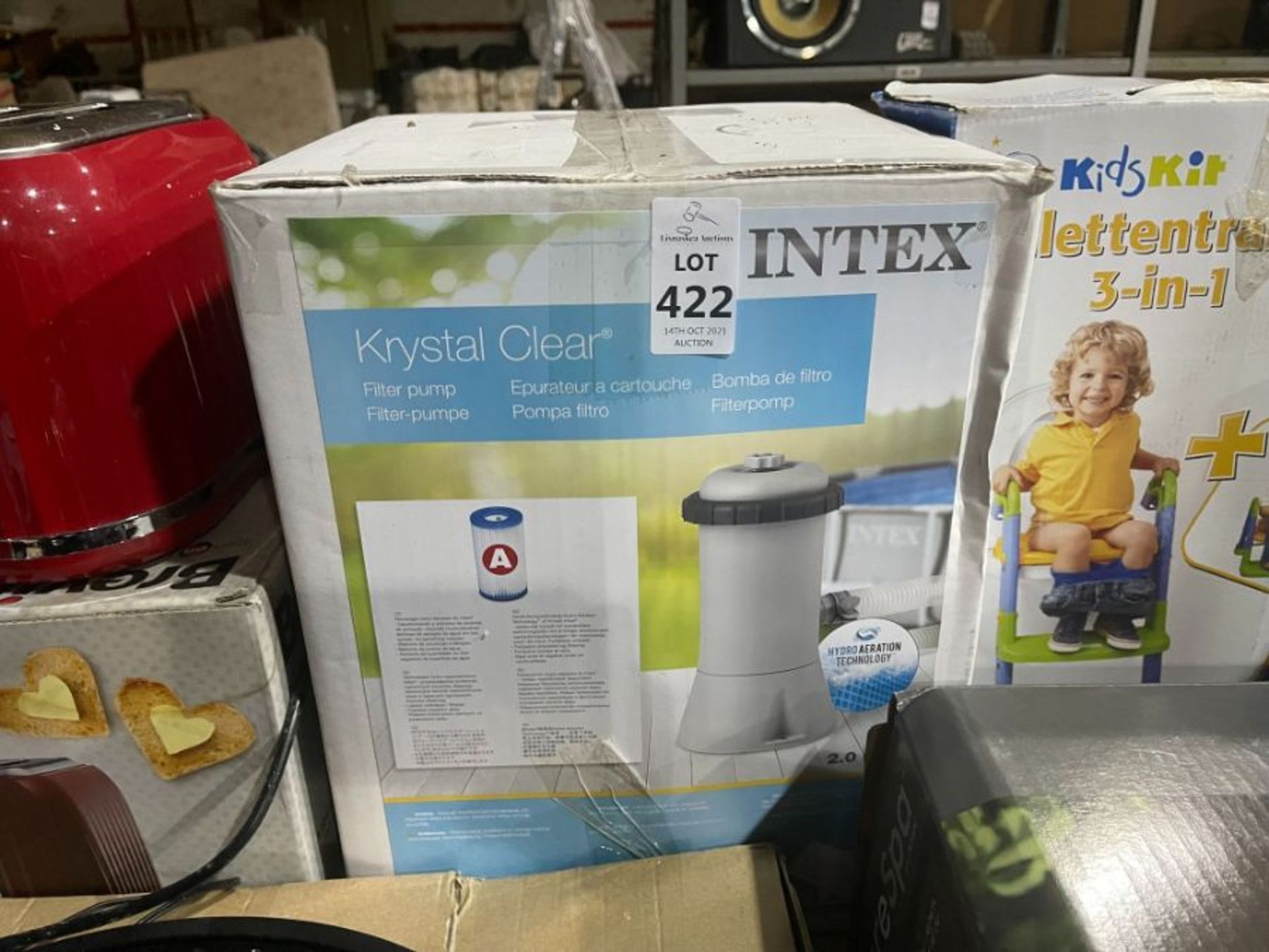 INTEX KRYSTAL CLEAR FILTER PUMP