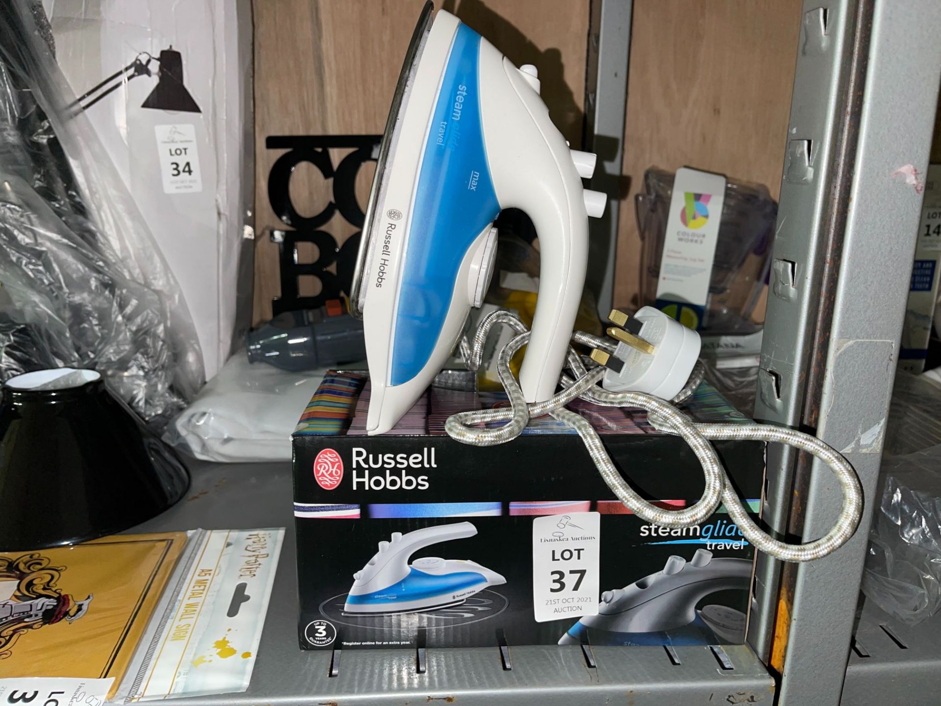 RUSSELL HOBBS STEAM GLIDE TRAVEL IRON