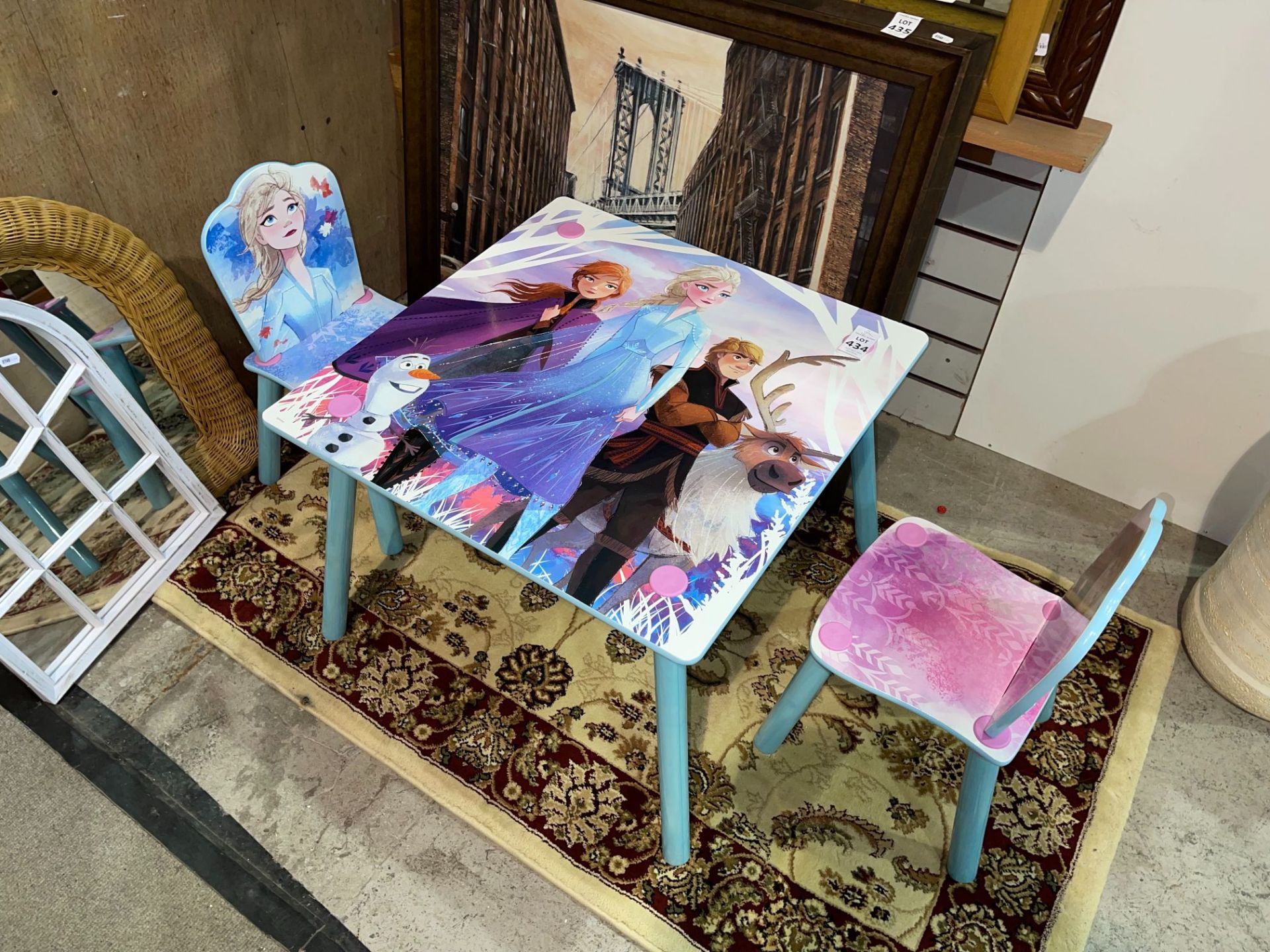 FROZEN II KIDS TABLE & 2X CHAIRS SET