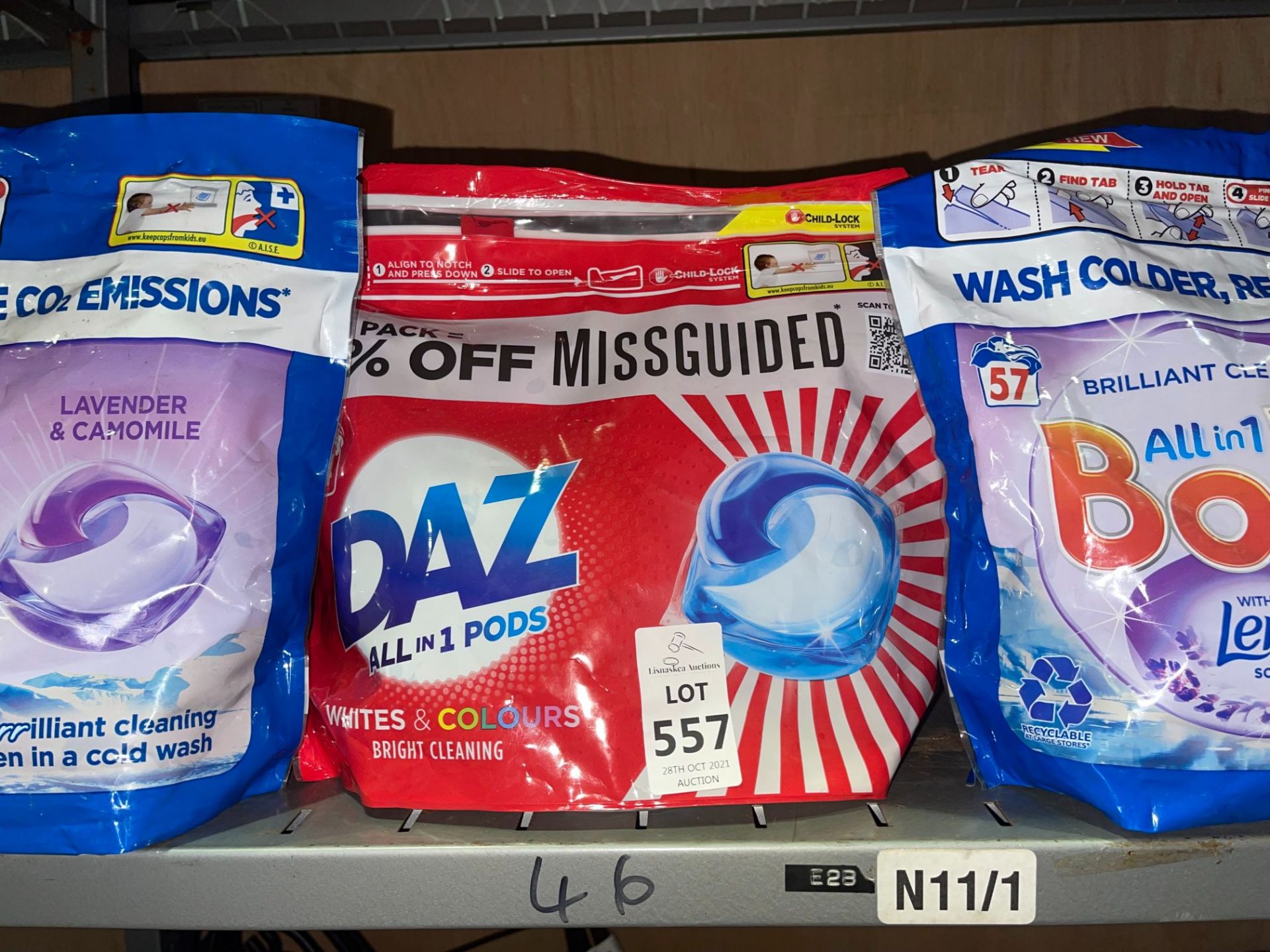 PACK OF DAZ ALL-IN-ONE WASHING PODS