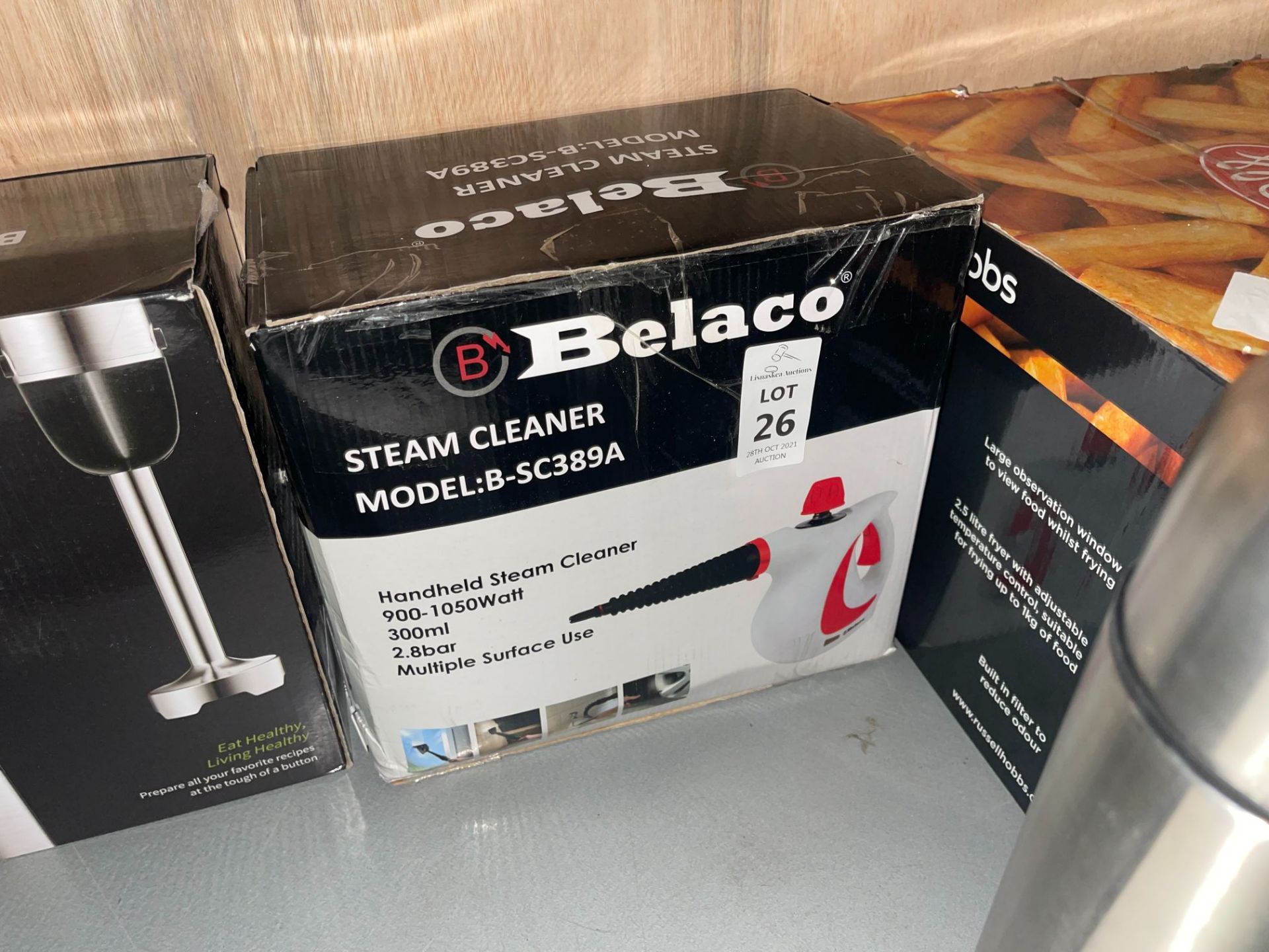 BELACO STEAM CLEANER MODEL B-SC389A