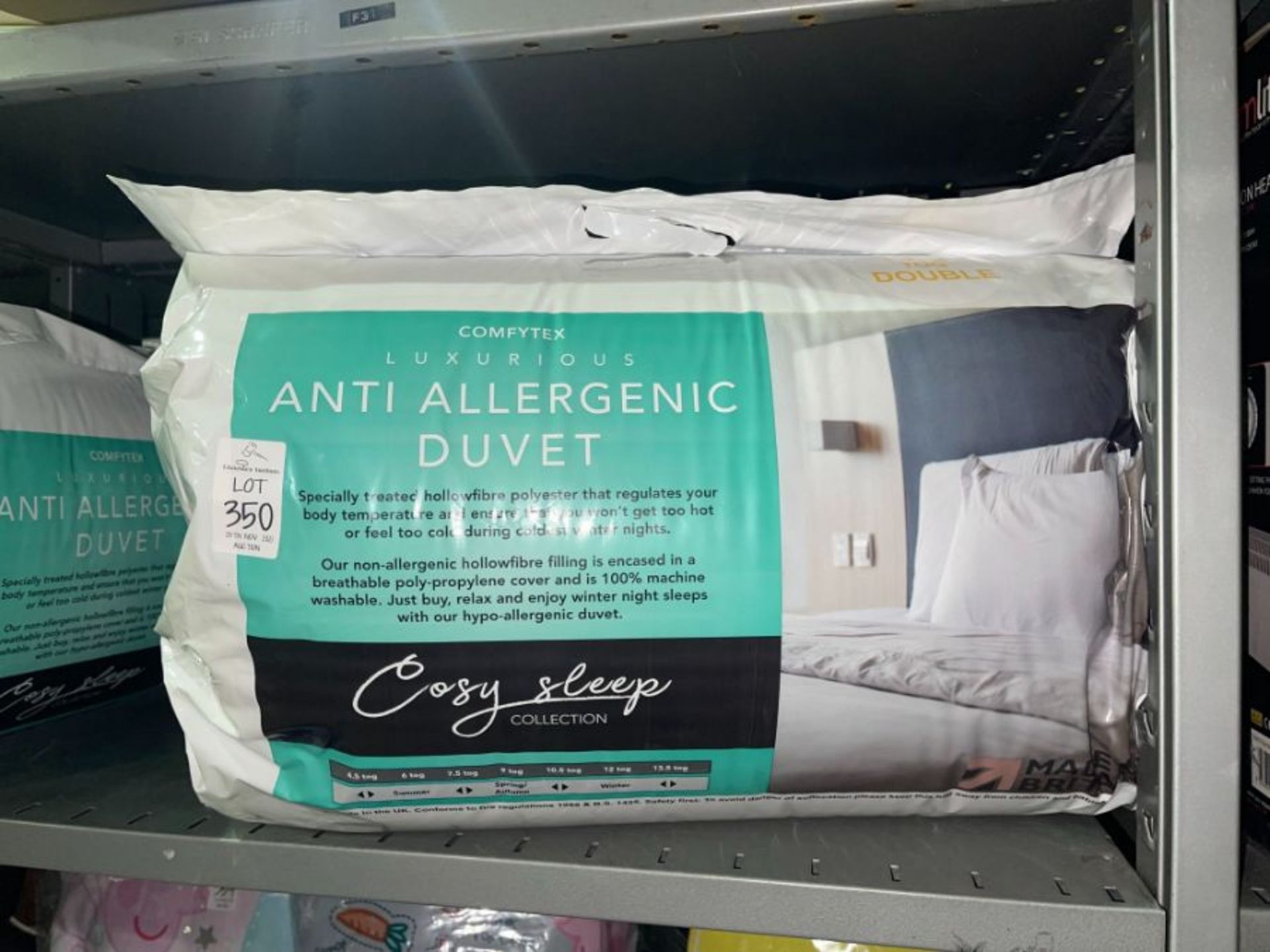 COMFYTEX ANTI-ALLERGY DOUBLE 13.5T DUVET