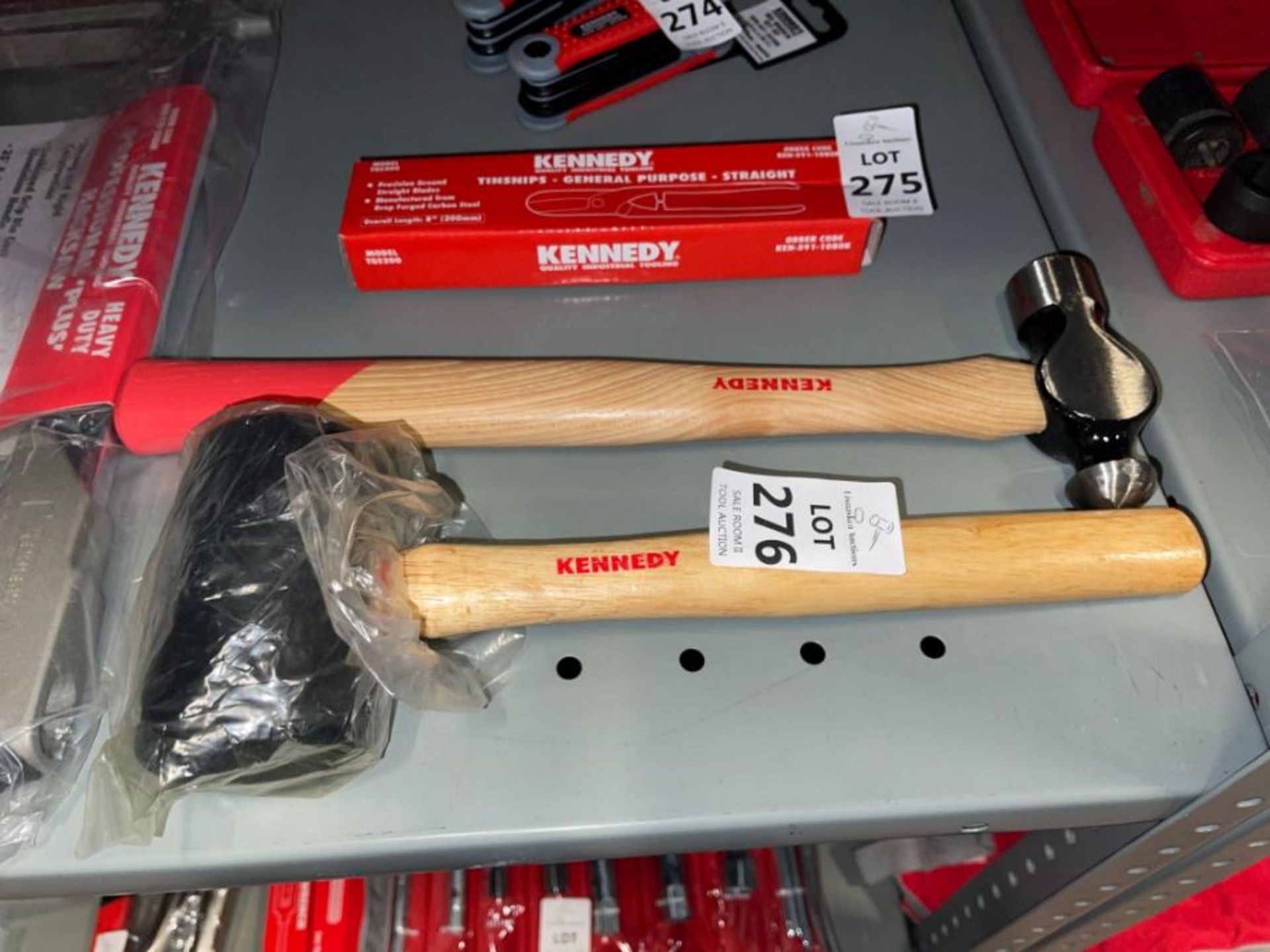 KENNEDY METAL HAMMER & KENNEDY RUBBER MALLET