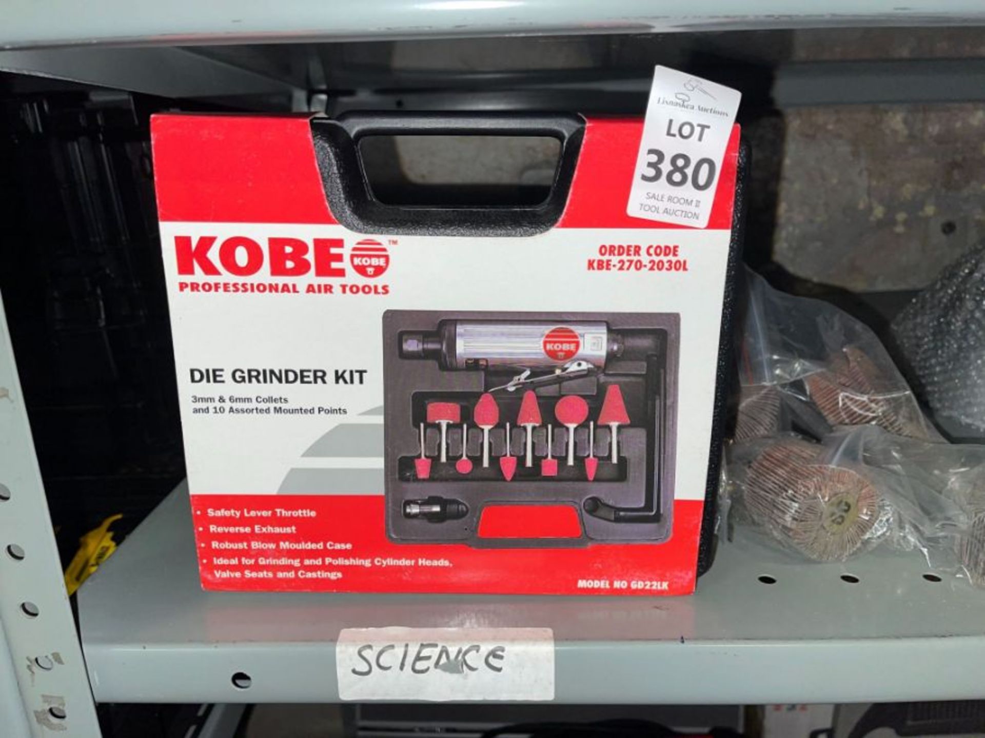 KOBE DIE GRINDER KIT - GD22LK