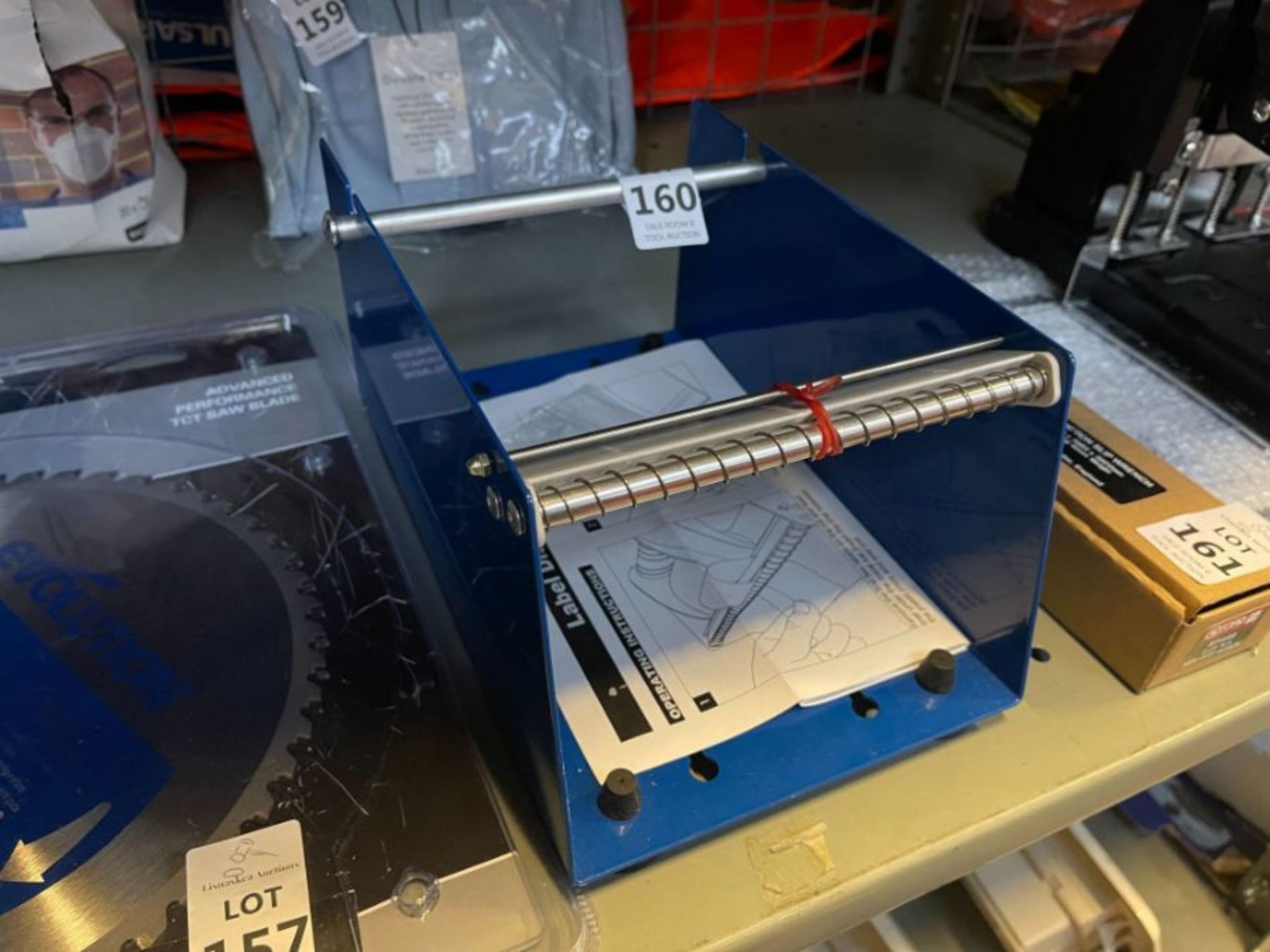 METAL LABEL DISPENSER UNIT