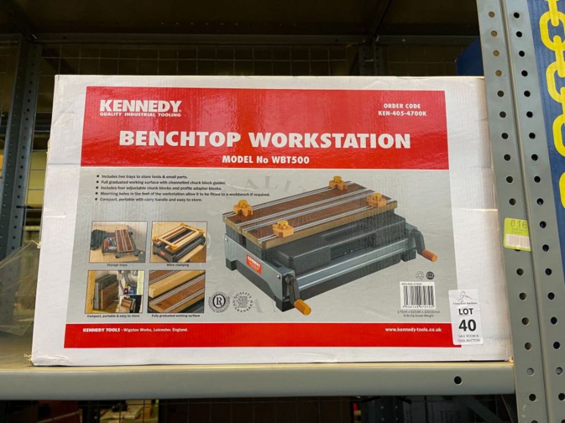 KENNEDY BENCHTOP WORKSTATION - WBT500