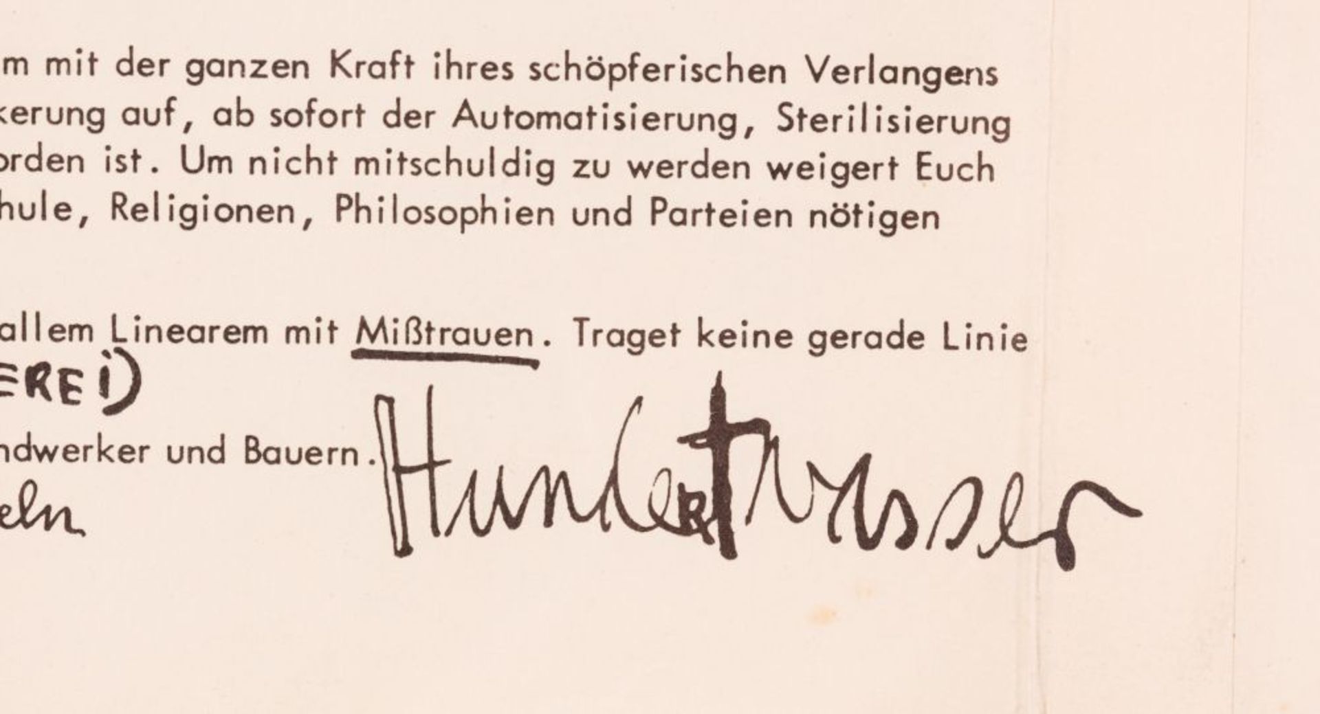 Hundertwasser, Friedensreich (1928 - 2000)/ Arnulf Rainer (*1929)/ Ernst Fuchs (1930 - 2015) - Bild 5 aus 6