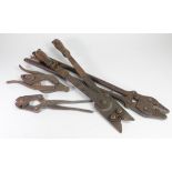 WW1 wire cutters four different patterns