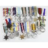Copy / Replica British Medals, Victorian Campaigns to WW2. (18) Sold as seen