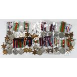 British WW2 medals, all originals but mixed condition - France & Germany Star x5, Africa Star x2,