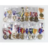 United States medal collection, several different types including better. (approx 18)
