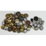 Buttons, 64 approx., mostly military, includes one 12th Lancer's Victorian button also includes