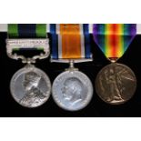 BWM & Victory Medal (L-9237 Pte D E Driver R.Suss R), IGS GV with Afghanistan N.W.F. 1919 clasp (L-