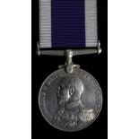 Naval LSGC Medal GV named to J.28931 F Loveday L.S.HMS Doon. Born Hull. With research