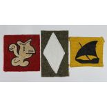 Cloth Badges: WW2 and later Formation Signs to the 2nd Armoured Division - 12th Eastern Division -
