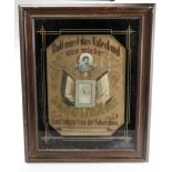 Imperial German Framed Service Record. (Buyer collects)