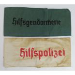 German Police related armbands (2)