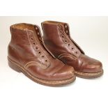 ATS a pair of Lady Officers Brown boots, small size, good for age.