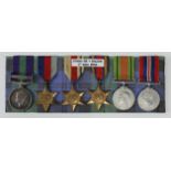 Group relating to 2754548 Pte W Spalding, Black Watch. GSM GVI with Palestine clasp, 1939-45 Star,