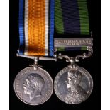 BWM (24397 Pte F Knowelden, Bedf R), and IGS GV with Afghanistan N.W.F. 1919 clasp (32514 Pte F