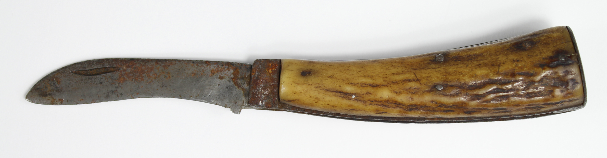 German Nazi Kriegsmarine U-Boat Sailors Pen Knife Dated 1942. Etched insignia of the U-92.