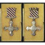 Distinguished Flying Cross, dated 1945. Reverse engraved 'P/O P J Ramwell'. With original Royal Mint
