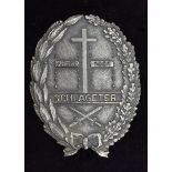 Imperial German cased award, a Schlageter 1921 badge for the Weimar era of Revolution in fitted