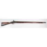 19th century Lovels 1842 pattern private purchase military musket made by Lacy & Co London with
