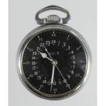WW2 1942 USAAF Bombardiers G.C.T (Greenwich central time) Watch - Timer Made by Hamilton. Working