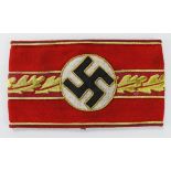 German Nazi Gauleiter Political Leader Armband