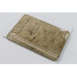 Royal Naval Air Service Pilots Flying Log Book, entries from 23/12/1917 to 11/2/1919. Pilot