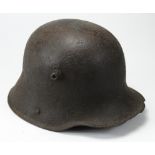 German WW1 Helmet, shell only, field find in France. Relic state