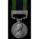 IGS GV with Afghanistan N.W.F. 1919 clasp to (2 Cook Nawab, 2/129/Baluchis).
