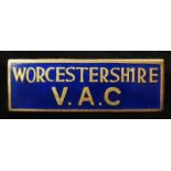 Badge - WW2, W.V.A.C. (Worcestershire Volunteer Agricultural Camp) gilt & enamel badge
