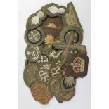 WW2 Army cloth trade badges various types
