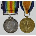 BWM & Victory Medal to 2166 Cpl J R Holland Suffolk Regt. Died of Wounds 9/10/1916 serving with