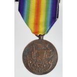 Allied Victory medal for Siam / Thailand possibly an unofficial or locally produced old version of