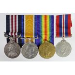 Military Medal GV (956 Sapr G M Harris 13/FD.Coy Aust E). BWM & Victory Medal (956 Spr G M Harris 13