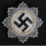 German War Merit Grade Deutches Kreuz in Silver, in fitted case and with card box (badge & box