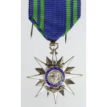 France Marine Marchande 'Merite Maritime' medal