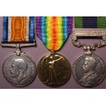 BWM & Victory Medal (2235 Pte H Firth Bord.R), IGS GV with Afghanistan N.W.F. 1919 clasp (200896 Pte