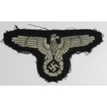 German Waffen SS Sleeve Eagle.