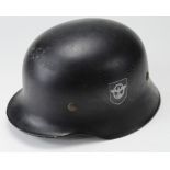 German Nazi Police Helmet