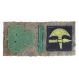 Badge Irish interest battle dress badge set, unknown unit