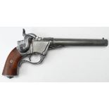 Replica American Civil War pistol 'Sharps 1852'. No licence required